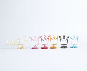 Crown photo stand/王冠型フォトスタンド