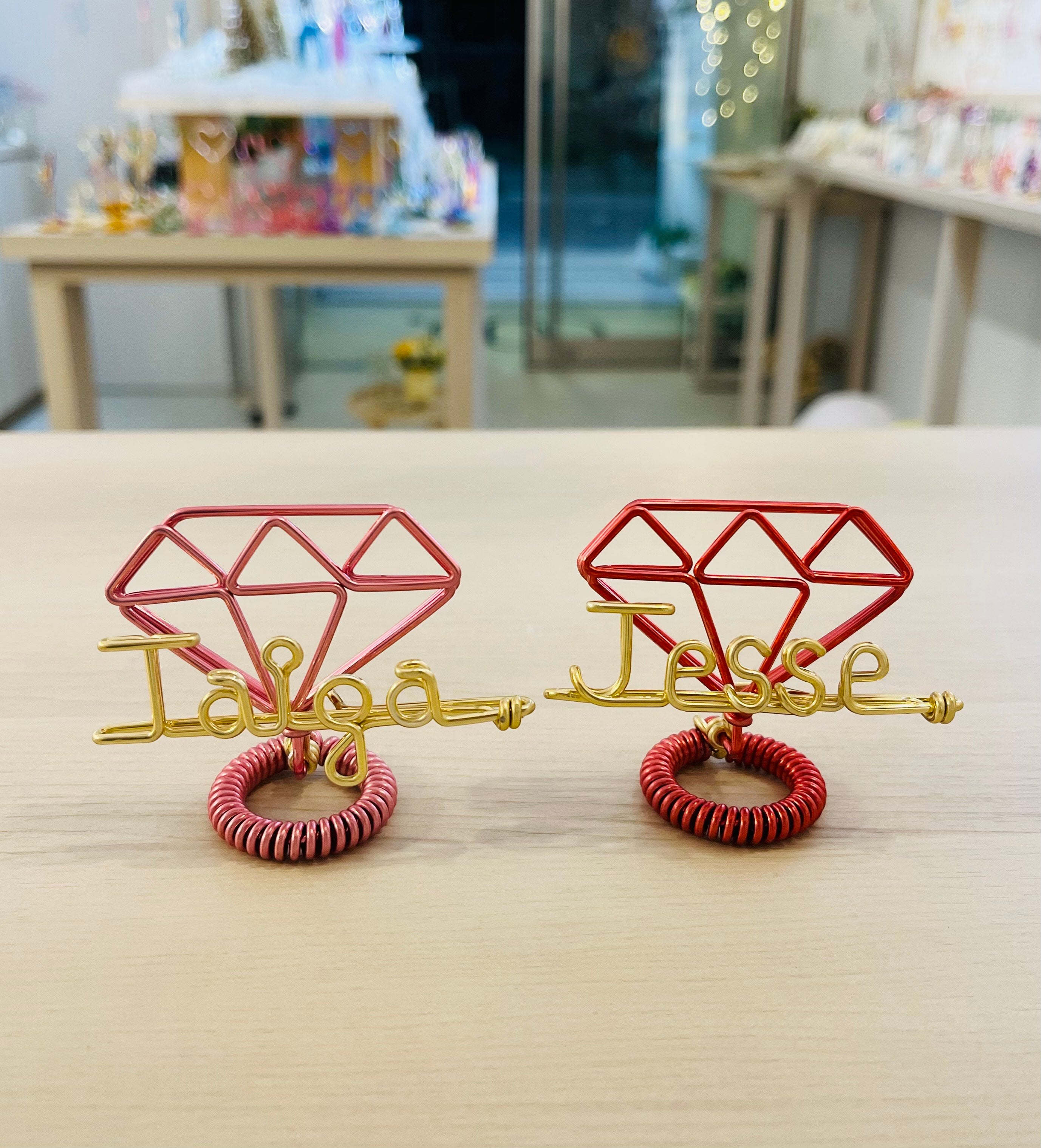 Diamond Photo Stand / ダイヤ型フォトスタンド – Wire and Days